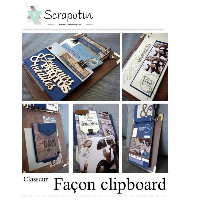 TUTO - 2017/18 n2 sur 7 - Classeur faon clipboard